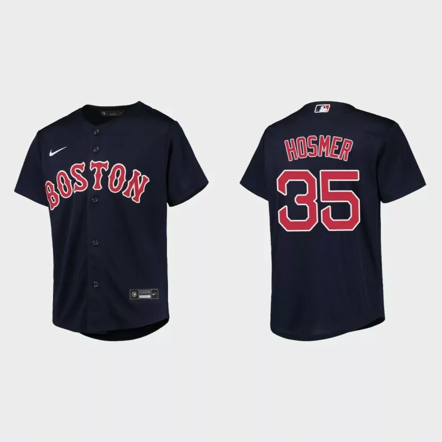 Youth Boston Red Sox Eric Hosmer Navy Replica Jersey