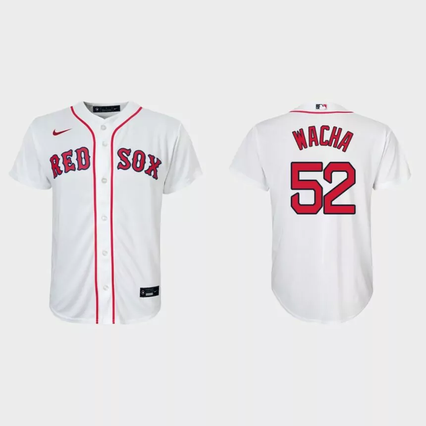 Youth Boston Red Sox Michael Wacha White Replica Home Jersey