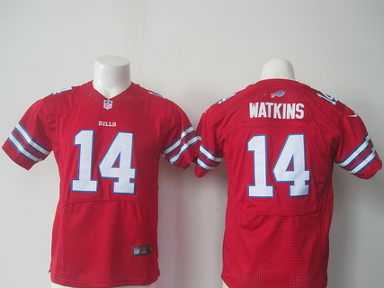 Youth Buffalo Bills #14 Sammy Watkins Red 2015 NFL Nike Game Stitched Jersey