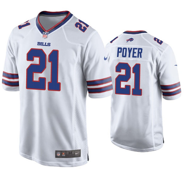 Youth Buffalo Bills #21 Jordan Poyer Nike White Limited Jersey