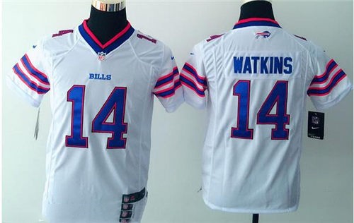 Youth Buffalo Bills #21 Leodis McKelvin Home Blue NFL Nike game Jersey