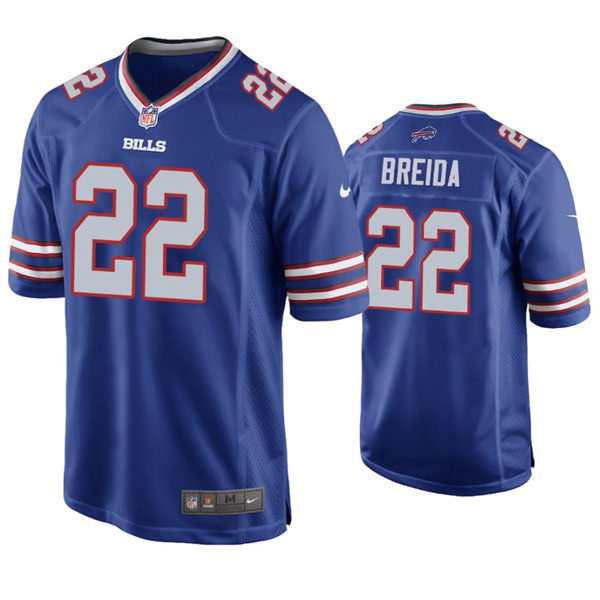 Youth Buffalo Bills #22 Matt Breida Nike Royal Limited Jersey
