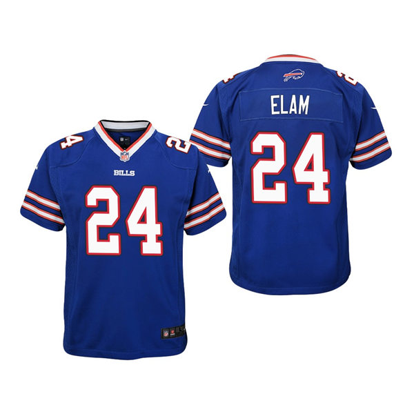 Youth Buffalo Bills #24 Kaiir Elam Nike Royal Team Color Limited Jersey