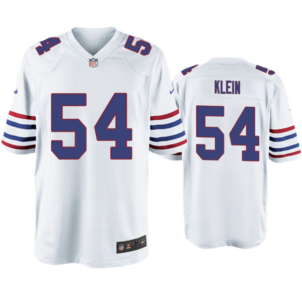 Youth Buffalo Bills #54 A.J. Klein Nike White Alternate Retro Limited Jersey