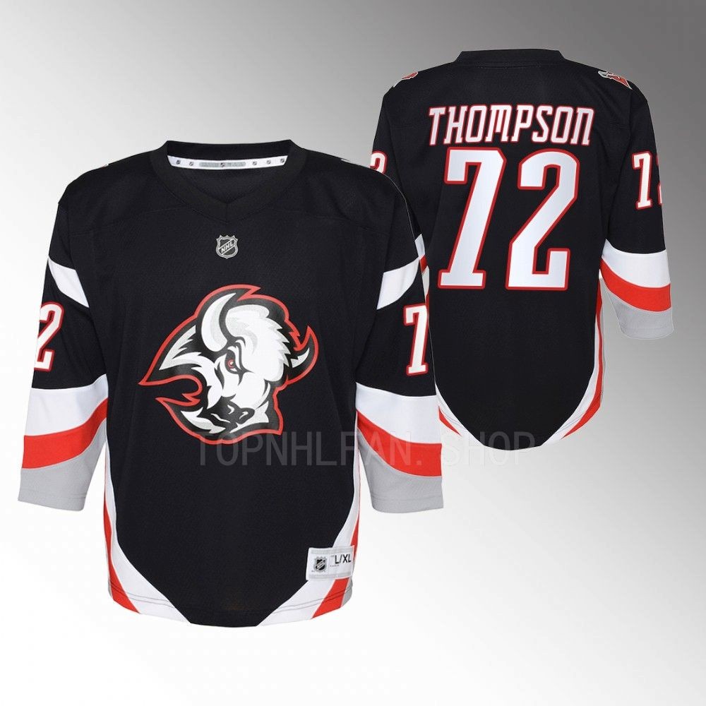 Youth Buffalo Sabres Tage Thompson 2022-23 Goathead Alternate Replica Player Jersey