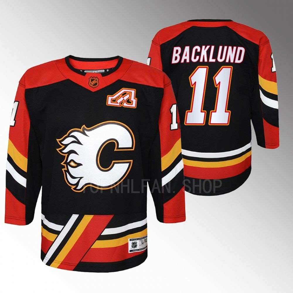 Youth Calgary Flames Mikael Backlund 2022 Special Edition 2.0 Replica Jersey