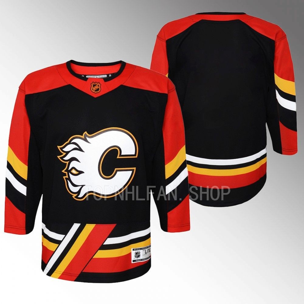 Youth Calgary Flames Special Edition 2.0 Black Jersey Premier
