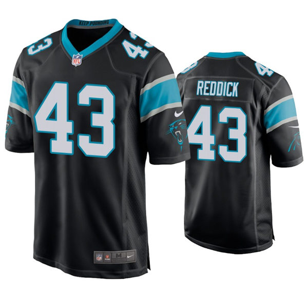 Youth Carolina Panthers #43 Haason Reddick Nike Black Limited Jersey