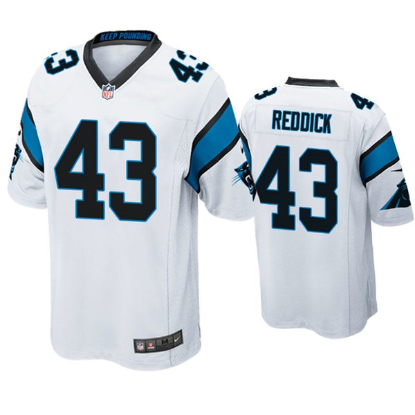 Youth Carolina Panthers #43 Haason Reddick Nike White Limited Jersey