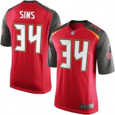 Youth Charles Sims Red Tampa Bay Game Jersey