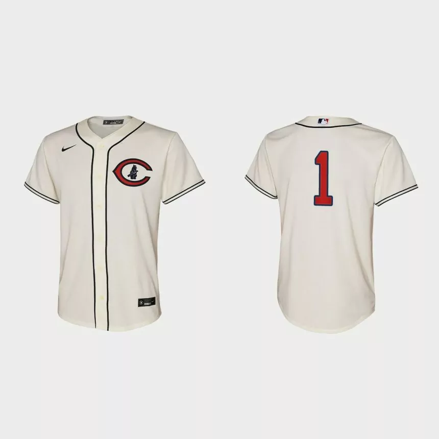 Youth Chicago Cubs Nick Madrigal Cream 2022 Field of Dreams Replica Jersey