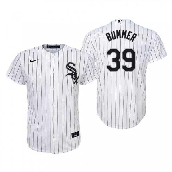 Youth Chicago White Sox #39 Aaron Bummer White Home Jersey
