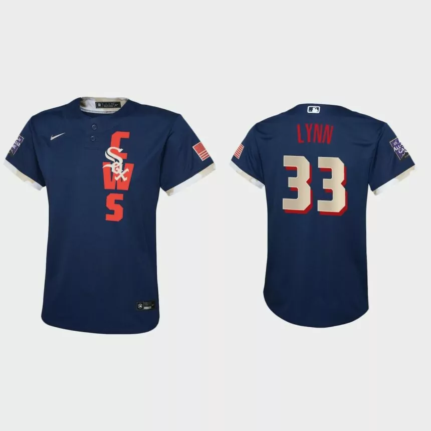 Youth Chicago White Sox Lance Lynn Navy 2021 MLB All-Star Game Jersey