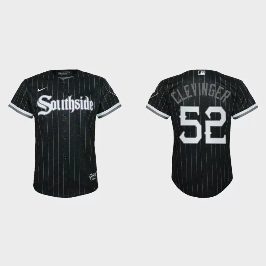 Youth Chicago White Sox Mike Clevinger Black City Connect Replica Jersey