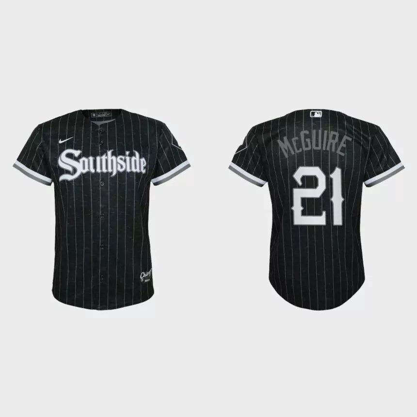 Youth Chicago White Sox Reese McGuire Black City Connect Replica Jersey