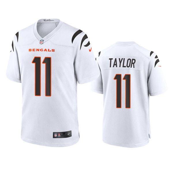 Youth Cincinnati Bengals #11 Trent Taylor Nike White Away Limited Jersey