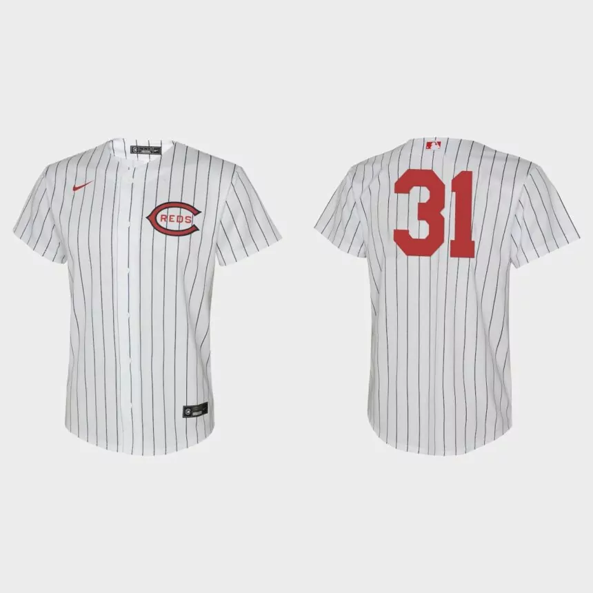 Youth Cincinnati Reds Mike Minor White 2022 Field of Dreams Replica Jersey