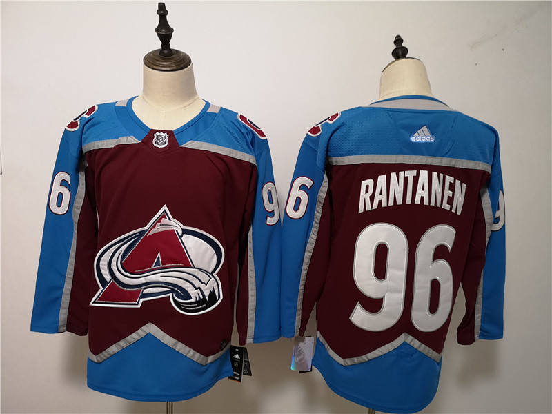 Youth Colorado Avalanche #96 Mikko Rantanen adidas Maroon Jersey Stitched