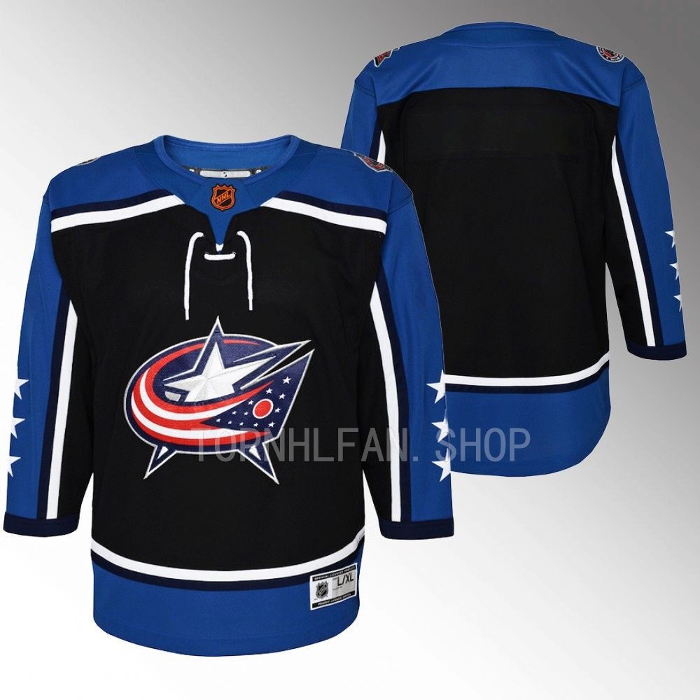 Youth Columbus Blue Jackets Special Edition 2.0 Black Jersey Premier