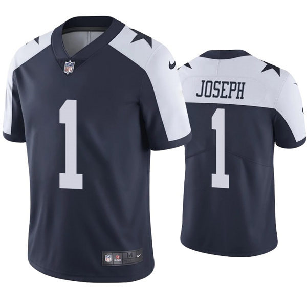 Youth Dallas Cowboys #1 Kelvin Joseph Nike Navy Alternate Limited Jersey