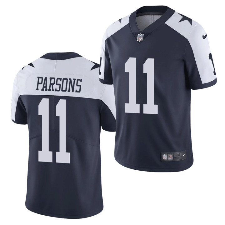 Youth Dallas Cowboys #11 Micah Parsons Jersey White 2021 Draft Limited Jersey