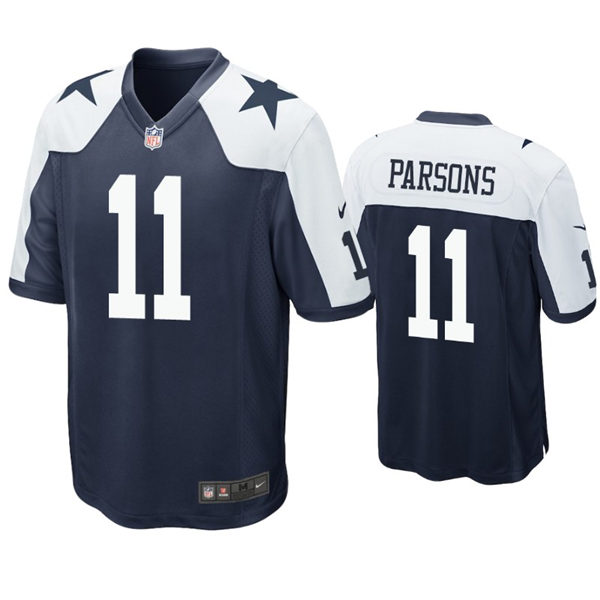 Youth Dallas Cowboys #11 Micah Parsons Nike Navy Alternate Limited Jersey