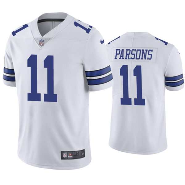 Youth Dallas Cowboys #11 Micah Parsons Nike White Limited Jersey