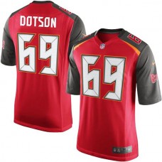 Youth Demar Dotson Red Tampa Bay Game Jersey