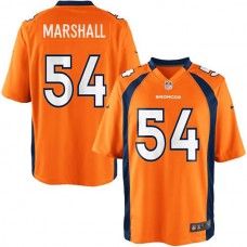 Youth Denver Broncos #54 Brandon Marshall Team Color Game Jersey