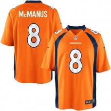 Youth Denver Broncos #8 Brandon McManus Team Color Game Jersey