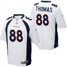 Youth Denver Broncos #88 Demaryius Thomas White Game Jersey