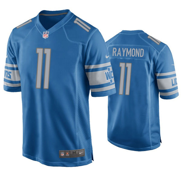 Youth Detroit Lions #11 Kalif Raymond Nike Blue Limited Jersey
