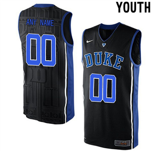 Youth Duke Blue Devils Custom Jersey1