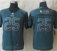 Youth Eagles #25 LeSean McCoy Midnight Green Team Color Elite Drift Fashion Jersey