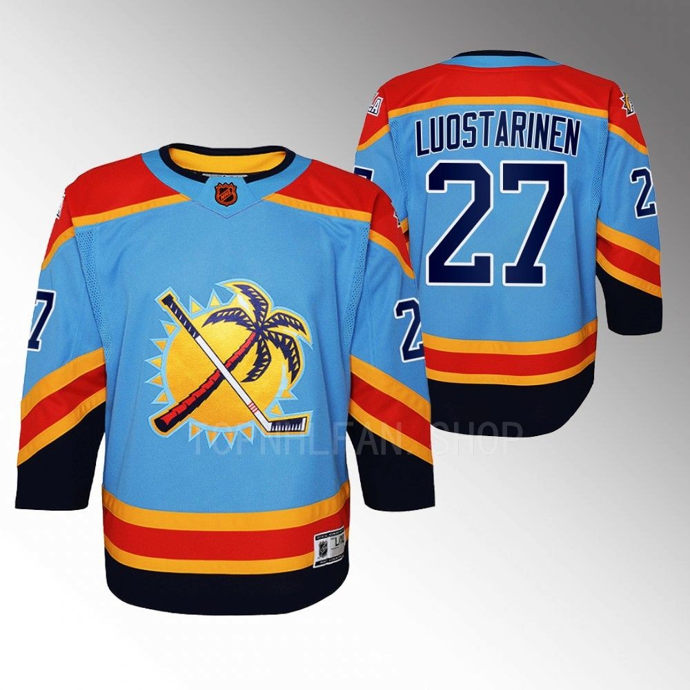 Youth Florida Panthers Eetu Luostarinen 2022 Special Edition 2.0 Replica Jersey