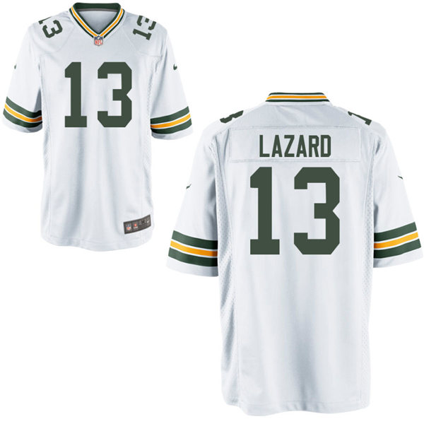Youth Green Bay Packers #13 Allen Lazard Nike White Vapor Limited Player Jerse