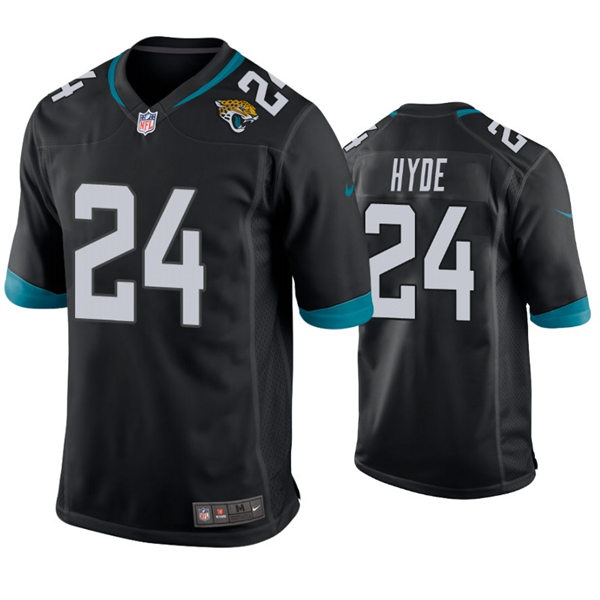 Youth Jacksonville Jaguars #24 Carlos Hyde Nike Black Limited Jersey