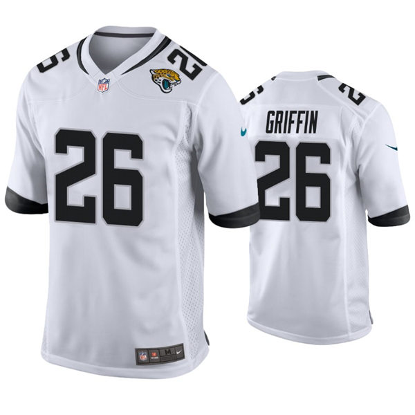 Youth Jacksonville Jaguars #26 Shaquill Griffin Nike White Limited Jersey