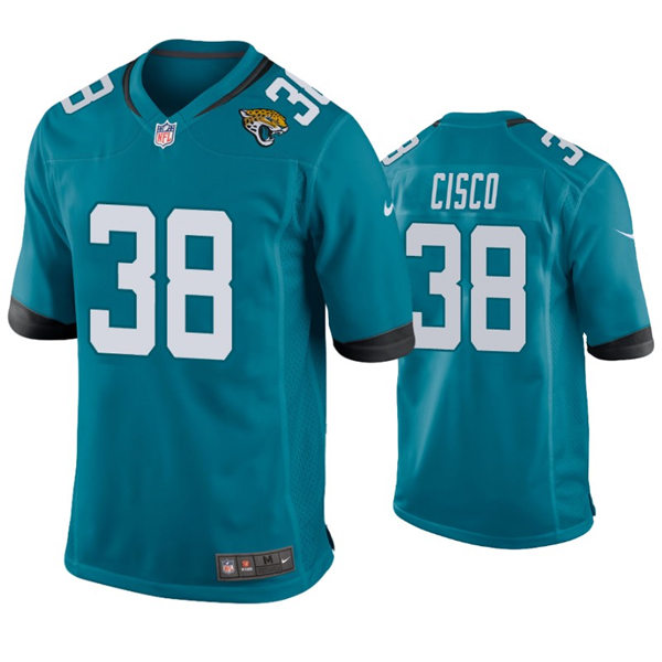Youth Jacksonville Jaguars #38 Andre Cisco Nike Teal Alternate Limited Jersey