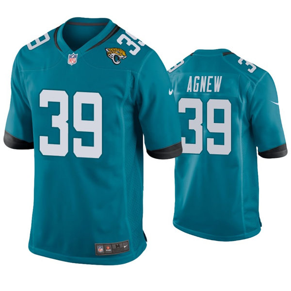 Youth Jacksonville Jaguars #39 Jamal Agnew Nike Teal Alternate Limited Jersey