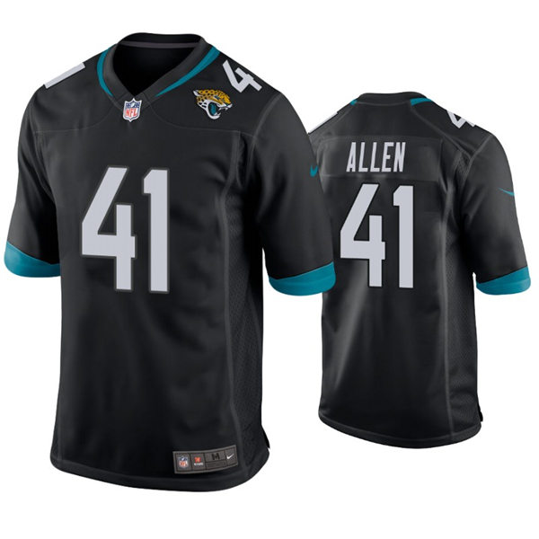 Youth Jacksonville Jaguars #41 Josh Allen Nike Black Limited Jersey
