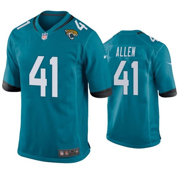 Youth Jacksonville Jaguars #41 Josh Allen Nike Teal Alternate Limited Jersey