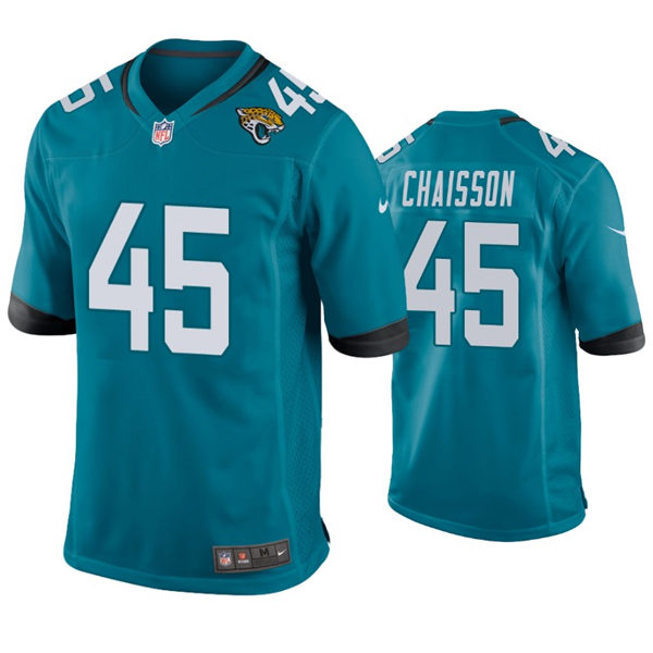Youth Jacksonville Jaguars #45 K'Lavon Chaisson Nike Teal Alternate Limited Jersey