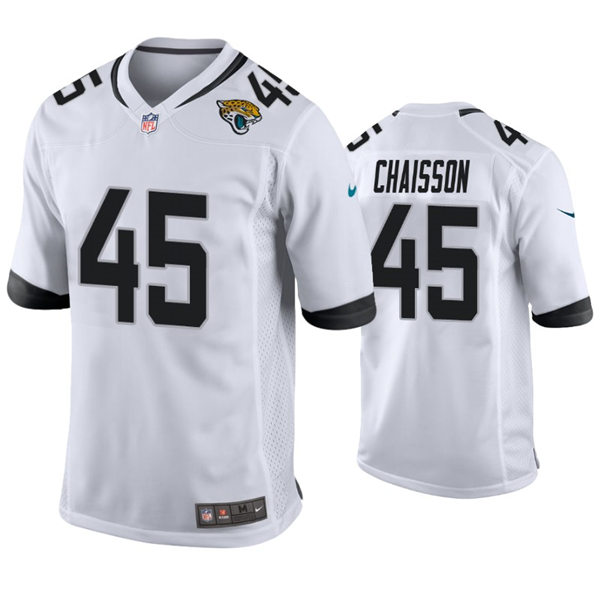 Youth Jacksonville Jaguars #45 K'Lavon Chaisson Nike White Limited Jersey