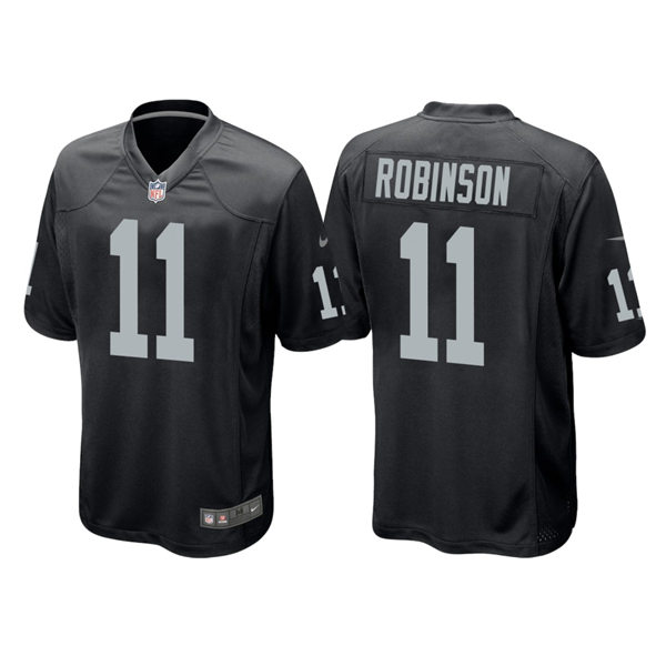 Youth Las Vegas Raiders #11 Demarcus Robinson Nike Black Limited Jersey