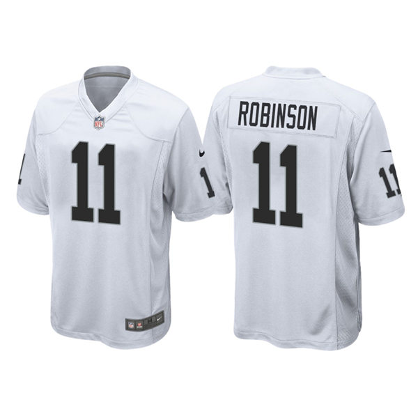 Youth Las Vegas Raiders #11 Demarcus Robinson Nike White Limited Jersey