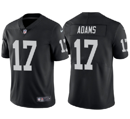 Youth Las Vegas Raiders #17 Davante Adams Black Vapor Untouchable Limited Stitched NFL Jersey
