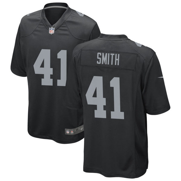 Youth Las Vegas Raiders #41 Sutton Smith Nike Black Limited Jersey