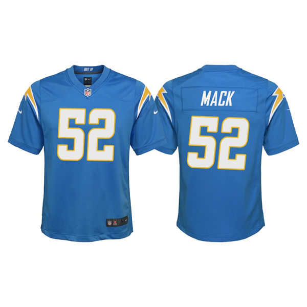 Youth Los Angeles Chargers #52 Khalil Mack Nike Powder Blue Limited Jersey
