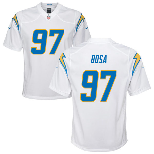 Youth Los Angeles Chargers #97 Joey Bosa Nike White Limited Jersey